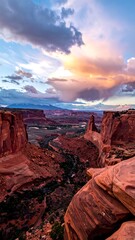 Stunning Canyon Sunset View.