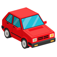 red toy car