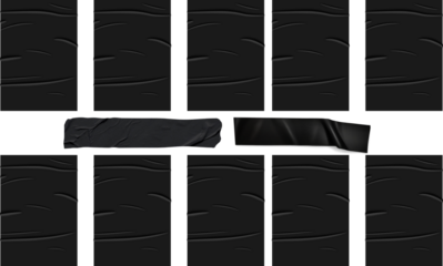 Black Duct Tape Long Strips Isolated on White Black Duct Tape Stripes Collection Duct tape Balck X shape on paper Cross Shape Duct Tape Stripes Black Electrical Tape isolated on white Black electrical