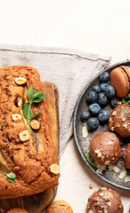 Different desserts