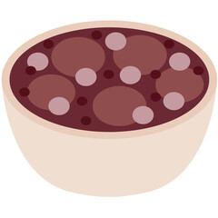 Red bean porridge