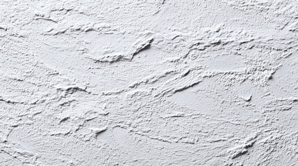 Obraz premium A stark white textured wall with a rough uneven surface creates an abstract background with distinct light and shadows