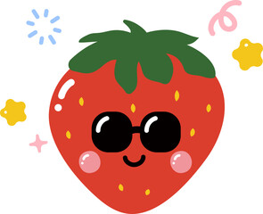 Cute strawberry