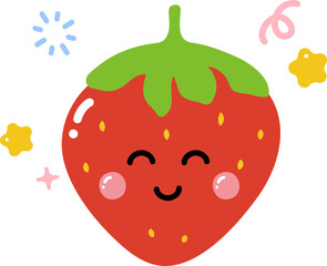 Cute strawberry