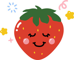 Cute strawberry