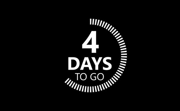 Vibrant &ldquo;7 Days to Go&rdquo; countdown icon featuring a spinning outer ring, softly pulsing number seven, and glowing accents to create excitement and anticipation for the event.
