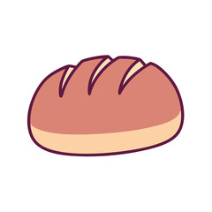 Bakery doodle sketch vector illustration isolated on white