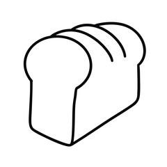 Bakery doodle clipart hand drawn vector isolated background lineart