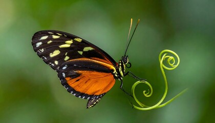 Butterfly on a vine