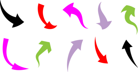 set of arrows