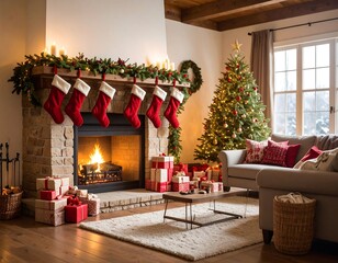Cozy Christmas living room (3)