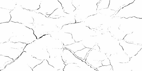 modern black and white scratch and cracks grunge texture dust and distressed wall pattern white background..