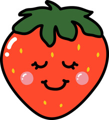 Cute strawberry