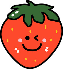 Cute strawberry
