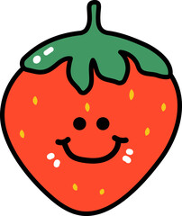 Cute strawberry
