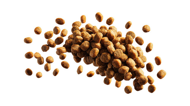 pet dog cat food flying