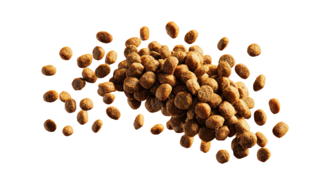 pet dog cat food flying