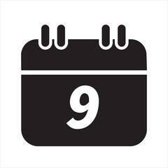 vector calendar icon 9