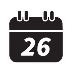 vector calendar icon 26