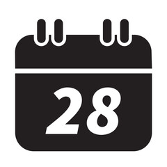 vector calendar icon 28