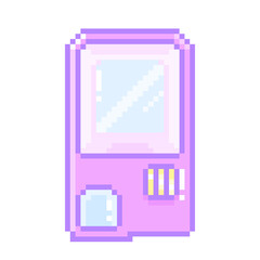 ピクセルアートな空っぽのガチャガチャ☆PNG