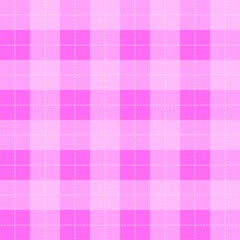 Seamless pink gingham pattern for quilts crafts and textiles 