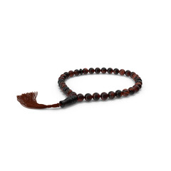 Islamic prayer beads, isolated on transparent background, PNG