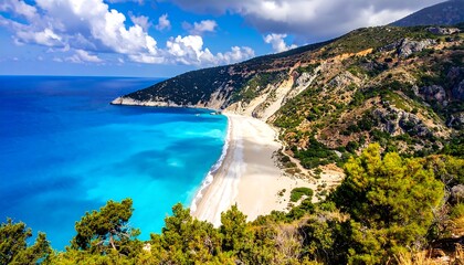 Obraz premium Scenic coastal view