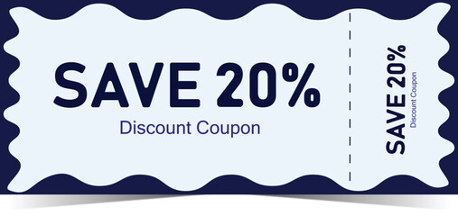 Save 20 percent discount coupon