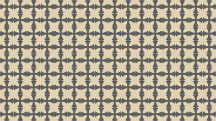 Seamless geometric shapes effect floral textile vector design backdrop.