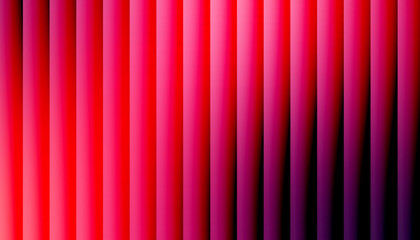 Fractal Glass Red and Pink Vertical Stripes with Dark Purple Gradient Effect abstract background