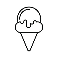 vector ice cream icon