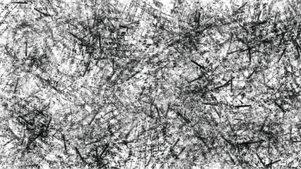 Chaotic Scratch Lines Texture – Black Grunge Scribble Abstract Background