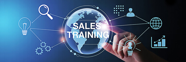 Global sales training program connecting people and ideas for business growth and development online