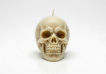 Obraz premium Decorative skull candle