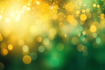 Obraz premium Light green christmas glitter.