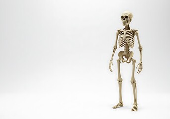 Human skeleton model