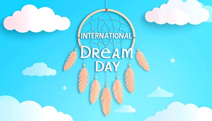 Dreamcatcher graphic, International Dream Day