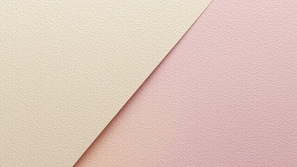 Fototapeta premium Pastel Beige and Pink Paper Texture Background