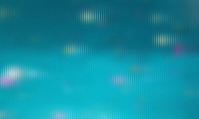 Blurred Teal Background with Vertical Light Streaks and Bokeh Effect abstract blue