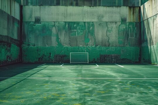 Five-a-side football pitch basketball sports.