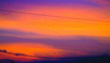 Obraz premium Vibrant Sunset Orange and Purple Gradient Background