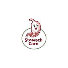 stomach care logo  design  vector 