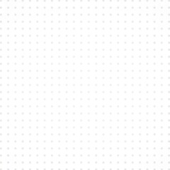Light gray polka dots on white background