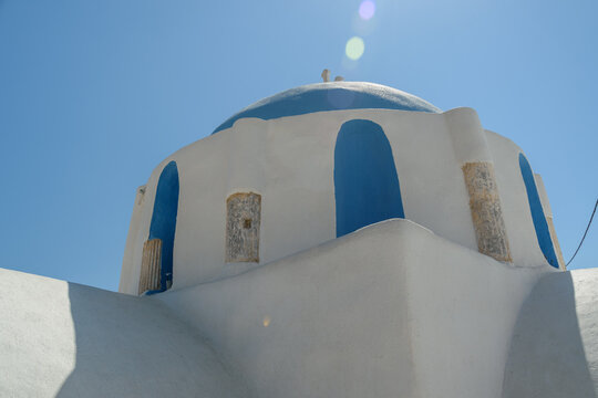 Agios Ioannis Prodromos Chapel in Front of Cathedral Church, Chora, Ios Island, Greece