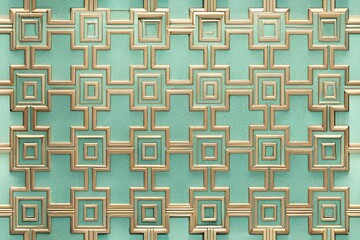 seamless pattern with geometric shapes