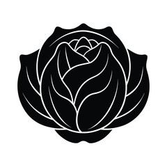 Cabbage Icon Illustration