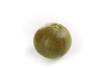 Fresh Green Lime Citrus Fruit Isolated on White Background