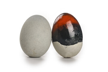 Traditional Gaoyou Salted Duck Eggs Chinese Cuisine Preserved Food Delicacy