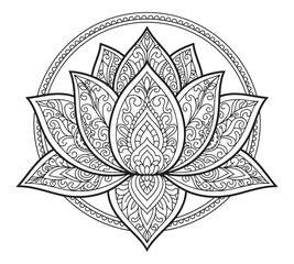 Mandala coloring pages for adults and kids 